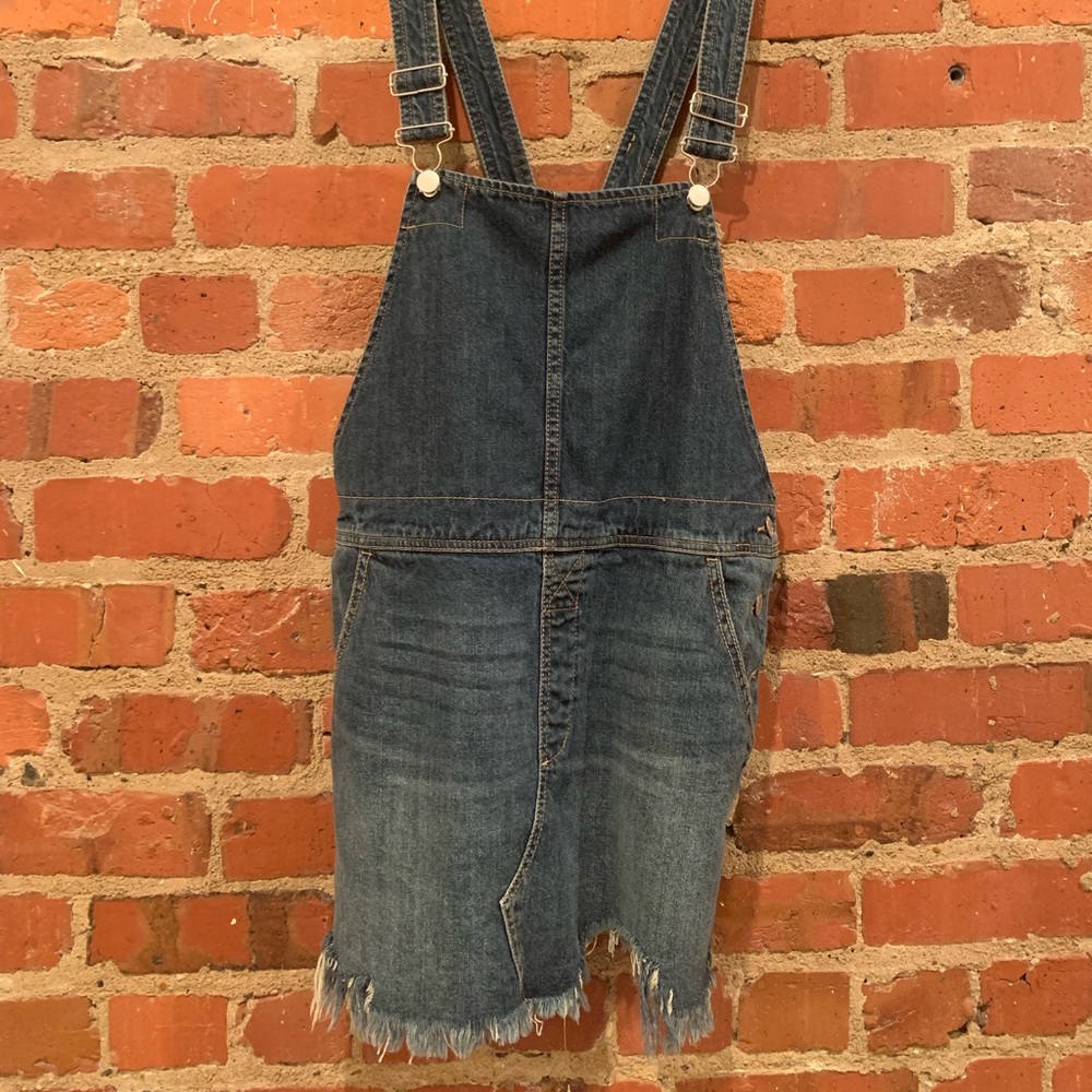 Denim Free People Overall